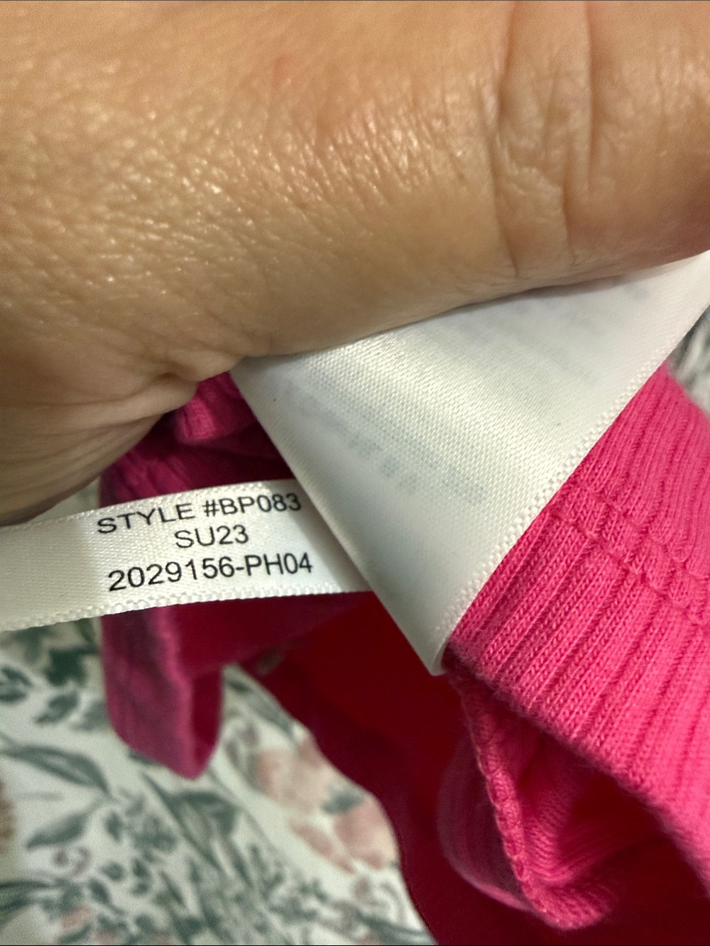 J. Crew Bright Pink Ribbed Ruffle-Sleeve Tank - Picture 4 of 5